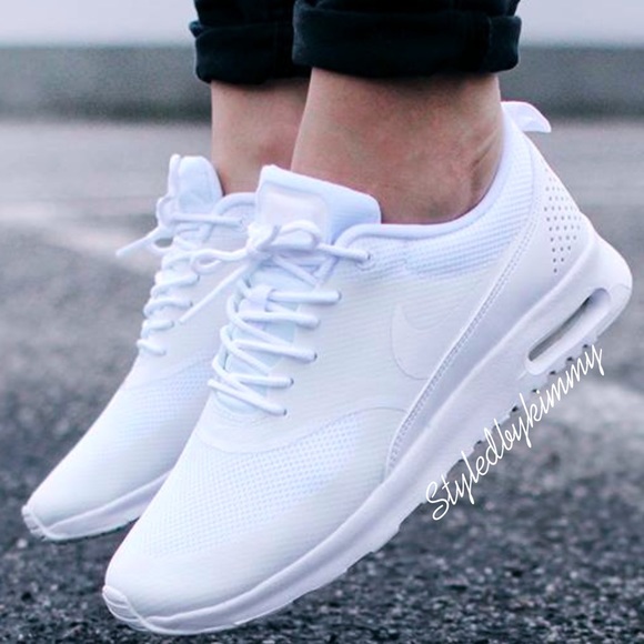 🌸 Nike air Max Thea Sneakers Shoes White - Picture 2 of 7